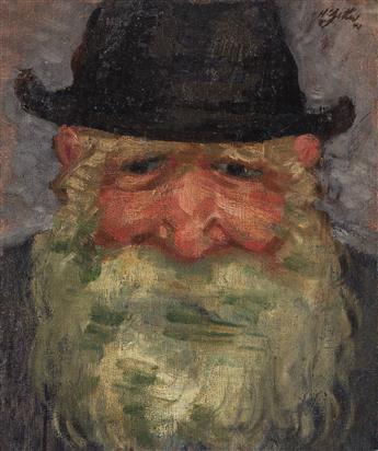 HARRY ZITTER Portrait of a Rabbi.